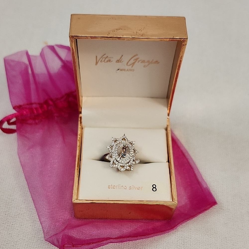 Vita di Grazia Sterling Silver Ring